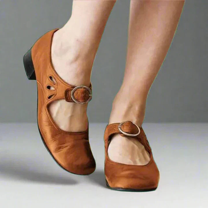 Comfortable Orthopedic Mary Jane Heels
