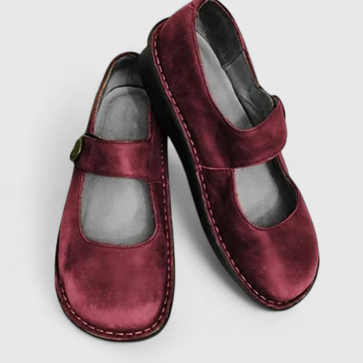 MARY JANE ORTHOPEDIC REAL LEATHER SHOES